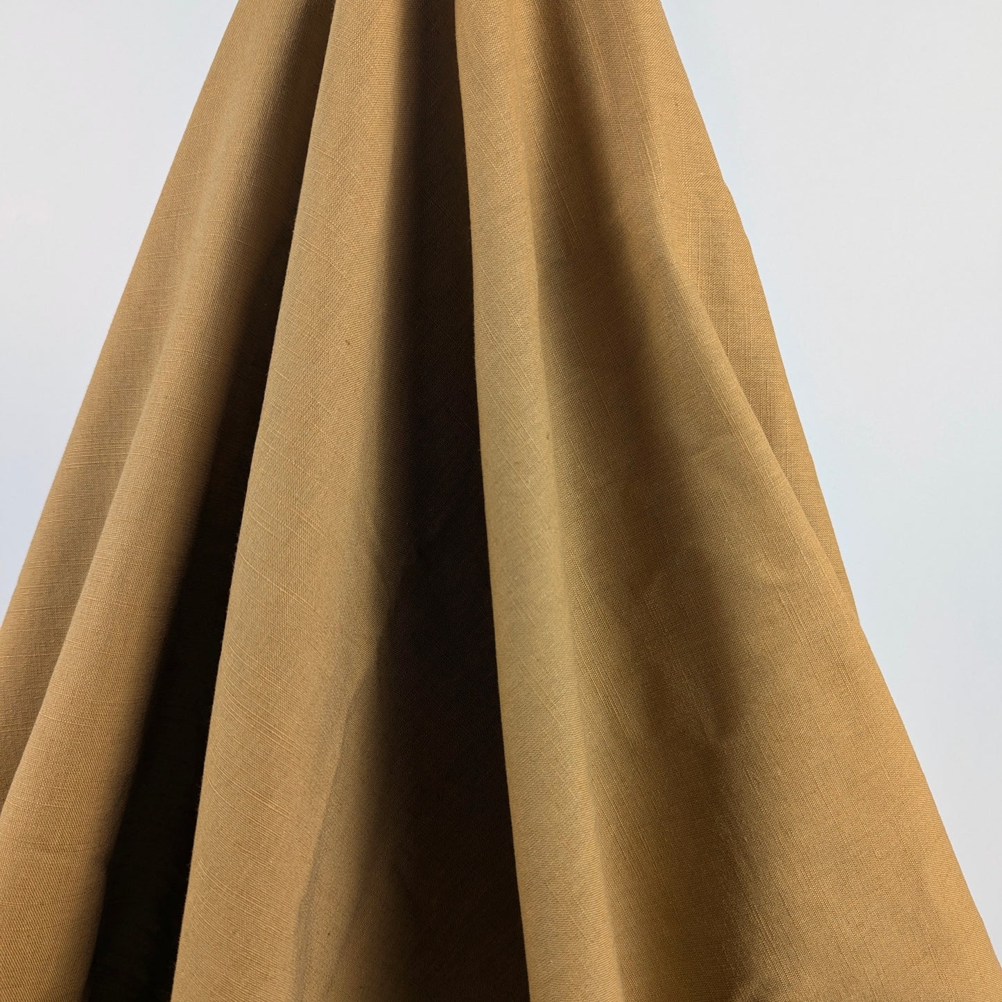 Washed tencel linen blend - camel
