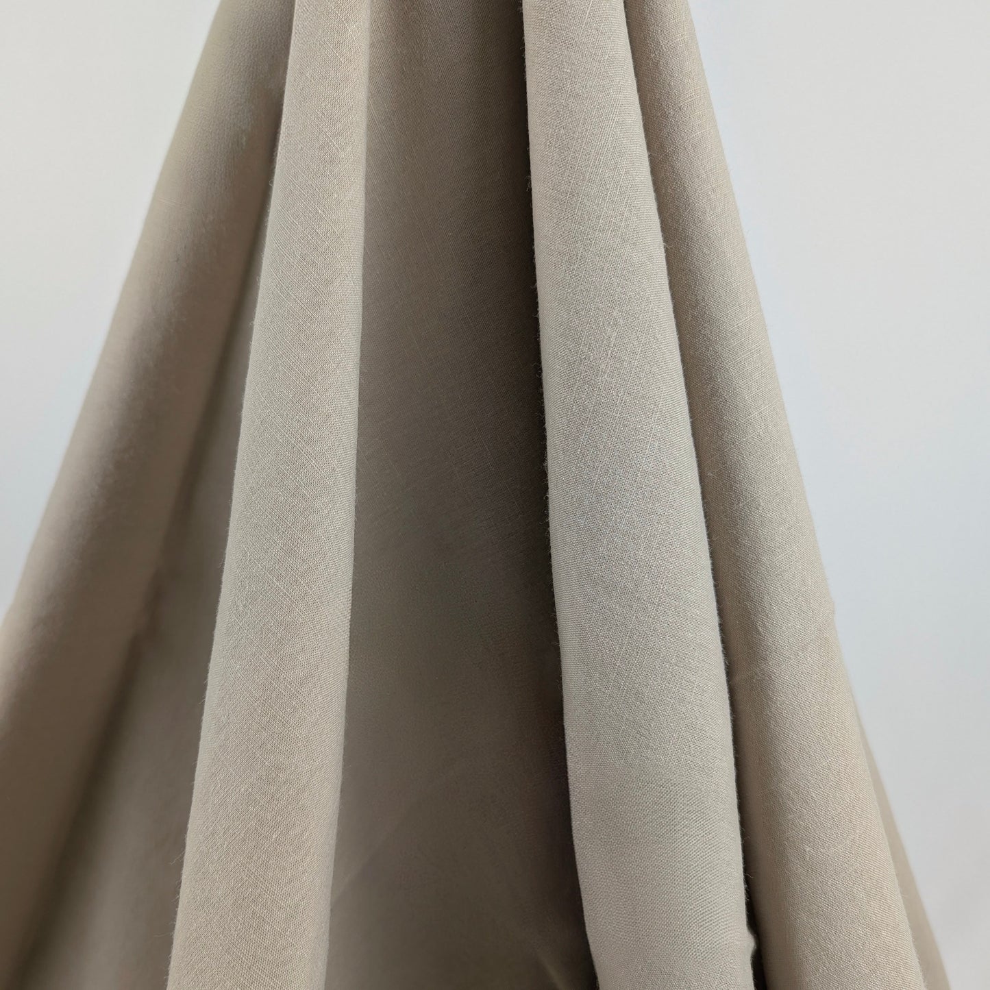 Washed tencel linen blend - milk tea