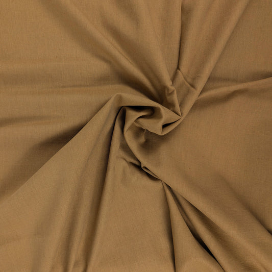 Washed tencel linen blend - camel